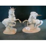 Two Franklin Mint porcelain ornaments, e