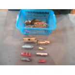 A mixed lot of die-cast vehicles and oth