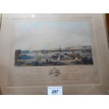 A set of three French coloured lithograp