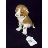 Royal Copenhagen St Bernard Puppy, numbered 1926, 12cm.