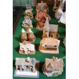 A collection of twelve Lilliput Lane cottages, to include: 'The Old Curiosity Shop',