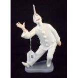 A Royal Copenhagen Pierrot clown figurin