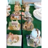 A collection of twelve Lilliput Lane mod