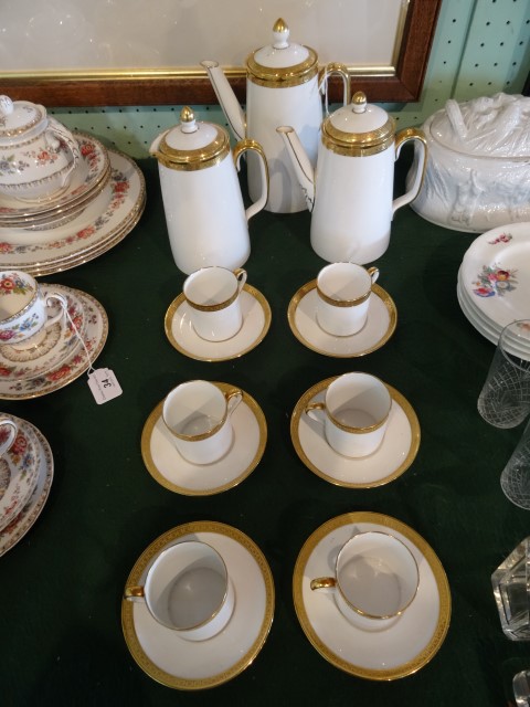 A Copeland Spode coffee service, comprising: coffee pot, water jug,