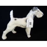 Copenhagen Terrier, circa 1952, printed and painted marks to base, no.