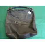 A Nicole Farhi brown soft leather tote b