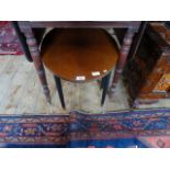 Two late 20th century oval occasional tables.