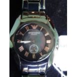 An Emporio Armani Ceramica gentleman's wristwatch,