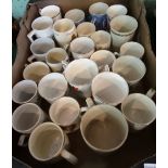 A large quantity of Royal commemorative mugs, 19th century and later,