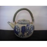 A 20th century Chinese ceramic teapot,