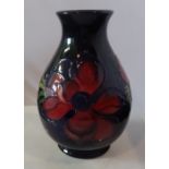 A Moorcroft Anemone pattern vase,