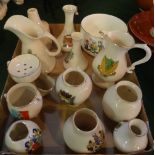 A small quantity of crested china, to include examples by Florentine,