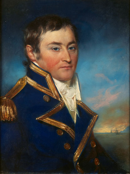 JOHN RUSSELL, R.A. (BRITISH, 1745-1806), Portrait of Captain Matthews, R.N. bust-length, in full