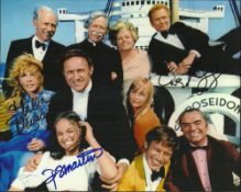 Poseidon Adventure cast 10 x 8 colour photo signed by Stella Stevens as Linda Rogo Pamela Sue Martin