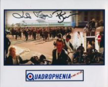 QUADROPHENIA: 8x10 inch photo from the cult classic movie "Quadrophenia" signed by actress Linda