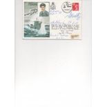 U-Boat Aces RAF Sqn.Ldr Bulloch FDC Signed Karl Donitz KC+O Grand Admiral of the U Boat Service,