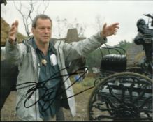 Terry Gilliam Colour 8x10 photograph autographed by film director Terry Gilliam. Best known as one