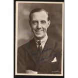 Jack Hobbs signed vintage 6 x 4 portrait photo. Good condition