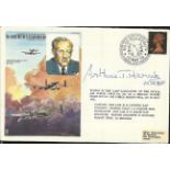 Arthur Harris signed on his own Historic Aviators HA4 cover. Good condition