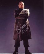 BRIAN COX: 8x10 inch photo signed by actor Brian Cox (X-Men, The Bourne Identity). Good condition