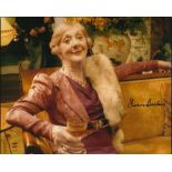 Thelma Barlow signed colour 10x8 photo. Best known for her role as Mavis in Coronation Street.