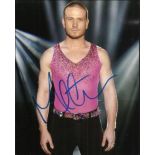 Matthew Wolfenden signed colour 10x8 photo. Seen here in Dancing on Ice. Plays David Metcalfe in