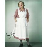 Anne Reid signed 10x8 colour photo from Upstairs Downstairs. Good condition
