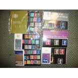 GB Definitive Presentation Packs 1977 1/2p to 50p, 1971 1st Decimals, 1969 Machin 2/6 to £1, 1969