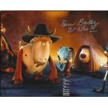 Tom Baker signed colour 10x8 photo from the Magic Roundabout. Good condition