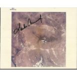 Charles Conrad Apollo 12 Moonwalker signed photo of the southern tip of Nevada as photographed