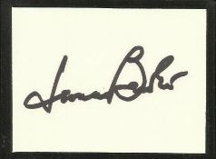 Leonard Bernstein Undedicated signature piece in the hand of Leonard Bernstein (1918 - 1990). Best
