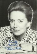 Deborah Kerr Black and white 6x4 portrait photograph signed by the late great Deborah Kerr (1921-