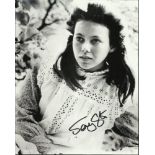 Jenny Agutter Lovely black and white 8x10 photograph from The Railway Children autographed by