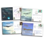 Bomber Command Special Signed Collection All 45 VIP signed covers from Sopwith Tabloid B01 signed by