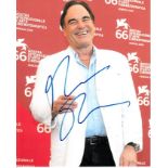 Oliver Stone 8x10 colour photo of Oliver, signed by the director in NYC. Good condition