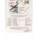 15 Bismarck Survivors 35th Anniversary  Sinking Of The Bismarck 26 May 1941 Fdc  Signed By  15