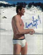 George Lazenby James Bond 007 autographed 8x10 photograph. Good condition