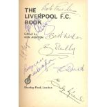 1967 hardback edition of The Liverpool F.C. Book, without dustjacket unfortunately. Autographed on