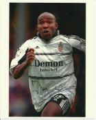 Barry Hayles Fulham signed colour 10x8 photo.  Good condition