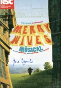 Judi Dench signed programme for the musical Merry Wives. Signed on front cover.