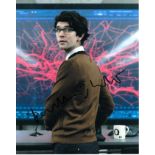 Ben Whishaw 8x10 colour photo of Ben as Q in Skyfall, signed by him in London, 2014. Good condition