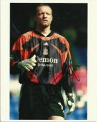 Maik Taylor Fulham signed colour 10x8 photo.  Good condition