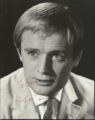 David McCallum Superb black and white 8x10 portrait photograph autographed by actor David