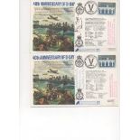 40th Anniversary  Of D-Day  1st  FDC Signed  Rear -Admiral Edward Gueritz Dsc Beachmaster Sword