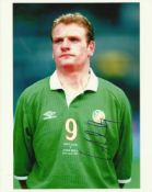 Gary Doherty player with Ireland signed colour 10x8 photo. Good condition