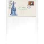 SIR WALTER SCOTT FDC Signed L VAN DER POST PRINCE CHARLES GURU.  Good condition