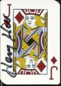 Goodfellas Jack of Hearts playing card autographed by Henry Hill (1943 – 2012) who was a New York