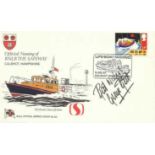 1985 RNLI Series cover commemorating the Official Naming of RNLB The Safeway. Autographed by the