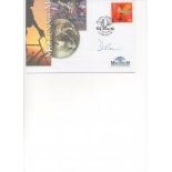 THE MILLENIUM FDC Signed Prime Minister David Cameron.  Good condition