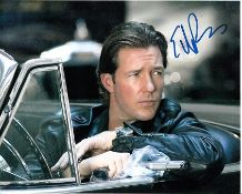 Ed Burns 10x8 colour photo of Ed star of Saving Private Ryan, signed by him in NYC, Tv Upfronts